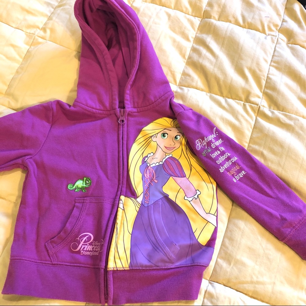 Rapunzel Disneyland Hoodie, toddler 4t
